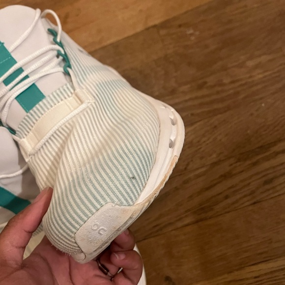 ON RUNNING Mens Cloudnova Void white mint - Picture 4 of 10